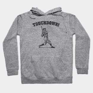 Black Touchdown Hoodie